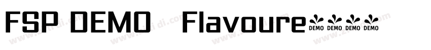 FSP DEMO   Flavoure字体转换